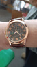 正品男士手表高档休闲石英表简约气质男表皮带高颜值罗马时尚腕表 指挥官款 实拍图