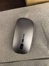 英菲克（INPHIC）M1无线鼠标可充电办公蓝牙三模电量显示静音便携适用于惠普华硕苹果IPAD笔记本电脑无限轻音 【蓝牙三模电量显示版-无线轻音】Ty-C充电金属灰 实拍图