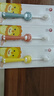 贝博氏babybox婴儿牙刷细软毛儿童牙刷乳牙牙刷2-6岁小狮子蓝色 实拍图