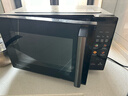 美的（Midea）微碳微波炉烤箱一体机900w微波1000w烧烤平板光波速热23L容量变频臻彩荧幕 （C32） 实拍图