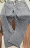 浅色窄版阔腿牛仔裤女2026春秋新款高腰宽松显瘦垂感小个子直筒裤 浅蓝加长 常规 XL 建议121-135斤 实拍图