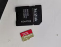 闪迪（SanDisk）128GB TF(MicroSD)内存卡 4K极速金卡A2 V30 U3行车记录仪 运动相机无人机 监控存储卡 读190MB/s 实拍图