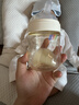 bebebus钻光奶瓶1-3个月160ml新生儿宝宝ppsu偏心仿母乳防胀气防呛奶瓶 实拍图