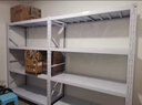施尔福货架仓储家用置物架轻型加厚承重仓库库房展示架层架中型货物架子 2米高白色-四层-主架 【每层真实均载260KG】长200宽50=行业虚标8~2000KG 实拍图
