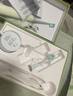 飞利浦（PHILIPS）声波电动牙刷钻石3系 生日礼物 情侣款送男生/女友礼物 微泡水流 绿色 HX5161/05 实拍图