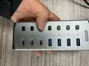 西普莱（SIPOLAR）集线器独控USB3.0传输4U+3C供电扩展坞7口高速HUB大功率24W转换器FS-809延长线拓展笔记本电脑配件 实拍图