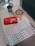 紫湖 麻将牌42mm麻将牌手搓一级品144张家用高档含手提包骰子麻将 实拍图