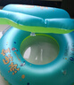 泳乐宝 新安全升级版防侧翻蛇形泳圈 宝宝儿童加厚环型充气泳圈 蓝色S码 实拍图