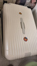 大嘴猴（paul frank）超大容量行李箱女拉链密码拉杆箱网红男轻音万向轮旅行箱学生皮箱 乳白色/加大加宽/抑菌款 30英寸 实拍图