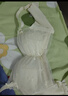 俏蓓依内衣女士小胸聚拢显大调整型无钢圈收副乳防下垂夏季天薄款文胸罩 奶白色 L 36/80码(AB通杯厚约0.8C) 实拍图