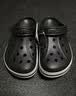 卡骆驰（CROCS）贝雅卡骆班洞洞鞋轻便耐磨一脚蹬休闲鞋女鞋时尚沙滩鞋|205089 深蓝/辣椒红-4CC 45 (290mm) 实拍图