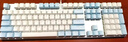 达尔优（dareu）EK815机械合金键盘 有线键盘 游戏键盘 108键单光 男生女生 电脑键盘  白色蓝色 青轴 实拍图