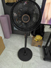 澳柯玛（AUCMA）电风扇交流定频家用风扇大风量落地风扇台地易安装遥控轻音节能对流循环风扇 星空黑 FS-35D909(Y) 实拍图