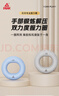 匹克握力器硅胶握力圈手指康复训练手力男女腕力健身练小臂便捷 灰色 实拍图