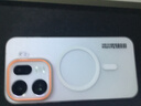 暴走适用oppofindx9pro手机壳 OPPO Find X9Pro保护套 磁吸柔砂肤感透色轻薄简约撞色硬壳保护壳柔雾白 实拍图