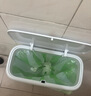 佳帮手夹缝垃圾桶8L家用按压开盖卫生间厕所客厅厨房卧室网红窄缝带盖 实拍图
