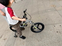 永久（FOREVER）儿童自行车3-6-10-12岁儿童单车男孩童车女童自行车 月光银 一体轮 运动款 16寸【适合身高105-135】 实拍图