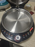 利仁（Liven）新品小钢人Pro不锈钢电饼铛家用0涂层38MM深盘可调火2000W双面加热电饼档烙饼锅早餐机LR-XGR3297 实拍图