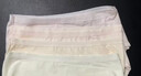 古今（GUJIN）3条装女士内裤女纯棉10A级抑菌中腰不夹臀全棉少女无痕平角短裤z 实拍图