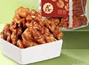 百草味蜂蜜琥珀核桃仁168g*4袋 特产坚果果仁 干果炒货休闲零食 实拍图