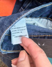 HLA海澜之家牛仔裤男三国演义直筒裤五袋款大码裤子男 实拍图