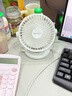 赛亿电风扇小风扇小台扇迷你USB手持便携电风扇小型学生宿舍床头办公室轻音桌面扇小型可车载风扇 实拍图
