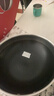 康巴赫炒锅不粘锅316L不锈钢炒菜锅32cm蜂窝平底煎炒锅电磁炉燃气灶通用 实拍图
