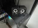 XVVMI台式机电脑桌面音响小型笔记本USB迷你音箱家用多媒体有线对箱360环绕高音质游戏低音炮喇叭笔记本 暗夜黑 实拍图