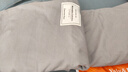 雅鹿·自由自在被套180*220cm被罩单件水洗棉磨毛单人1.8x2.2米双人宿舍 浅灰 实拍图