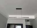 惠普餐厅灯现代轻奢吊灯简约大气流行一字长条餐桌灯臻之光吧台灯具 实拍图