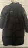 雪中飞秋冬新款时尚休闲舒适廓形男士“H”版型印花立领连帽羽绒服男 黑色|8056 XL /180/100A 实拍图