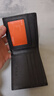 稻草人男士钱包短款商务头层牛皮横款两折票夹多卡位钱夹生日礼物 实拍图