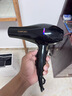 康夫（CONFU）电吹风机家用大功率2200W冷热风专业发廊级理发店恒温吹风筒机KF-8953 【吹完不毛躁】亿级负离子护发 黑金 实拍图
