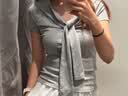 UR2026夏季新款女装简约设计感披肩式修身短袖T恤UWU450013 花灰 M 实拍图