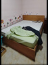 全友家居 北欧原木风板式床主卧室家用1.8米x2米现代简约双人大床婚床 实拍图
