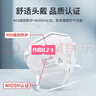 3M3m口罩n95口罩防尘 防甲流飞沫防雾霾防PM2.5防工业粉尘颗粒物花粉头戴式 9502+ 50只双片装盒装 实拍图