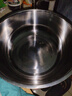【带盖】不锈钢盆套装家用打蛋和面烘焙盆加厚汤盆洗菜盆料理油盆 猪油盆【32cm】带防尘盖 实拍图
