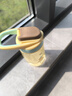 乐扣乐扣（LOCK&LOCK）手拎儿童吸管杯学生塑料水杯户外便携运动杯tritan材质 黄色400ml 实拍图