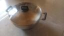 惠当家（Hui Dang Jia）电蒸锅电锅多功能电热锅电炒锅家用无涂层电蒸锅一体电煮锅加厚304不锈钢电火锅G08-34双 实拍图