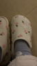爱宝适月子鞋春秋孕产妇加厚软底鞋包跟拖鞋家居鞋可外穿38-39码 M421 实拍图