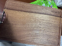 双枪乌金檀木整木菜板 百年龄砧板家用切菜案板抗菌实木菜板45*30*3 实拍图