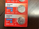 松下（Panasonic）CR2025进口纽扣电池电子3V适用汽车遥控器电子秤3D眼镜CR2025 五粒 实拍图