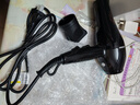 康夫（CONFU）电吹风机家用大功率2200W冷热风专业发廊级理发店恒温吹风筒机KF-8953 【吹完不毛躁】亿级负离子护发 黑金 实拍图