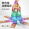 布鲁奇钻面彩窗磁力片儿童玩具男孩3-6岁磁力积木益智玩具1-3岁生日礼物 实拍图
