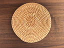 四万公里藤编隔热垫子家用防烫锅垫碗垫耐高温餐桌垫耐热盘子垫杯垫茶壶托 实拍图