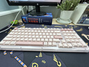 罗技（Logitech）ALTO KEYS K98S 琥珀系列 AI客制化无线机械键盘 热插拔大理石轴 静音轴 粉色 98键 实拍图