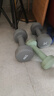 Keep哑铃女士健身家用彩色浸塑环保手铃亚铃全身塑形岩石灰4kg*2 实拍图