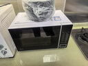 美的（Midea）微波炉20L大容量平板易清洁内胆智能菜单高效速热  一键解冻杀菌除味 宝宝菜单 简单操作 M22J 实拍图