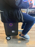 爱尔威（Airwheel）电动行李箱可骑行智能拉杆箱可坐可代步20英寸登机箱 豪华版一黑 实拍图