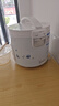 美的（Midea） 微压电饭煲 精铸发热盘大容量简单易控 黑晶内胆家用迷你小电饭锅 1-2-3-5-8人家用商用年货好物 5升款 5L 2-8人用 实拍图